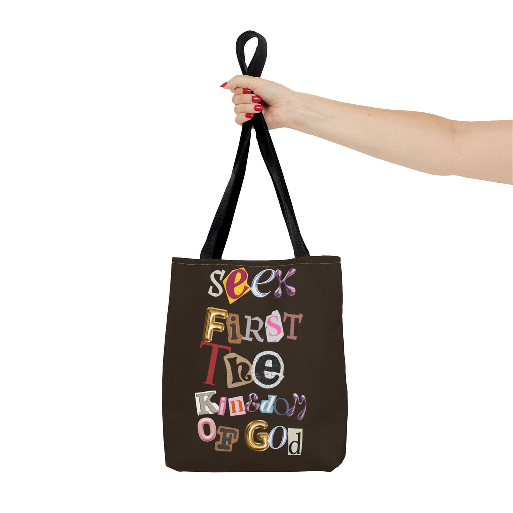 Seek first the kingdom of God - Tote Bag (AOP)