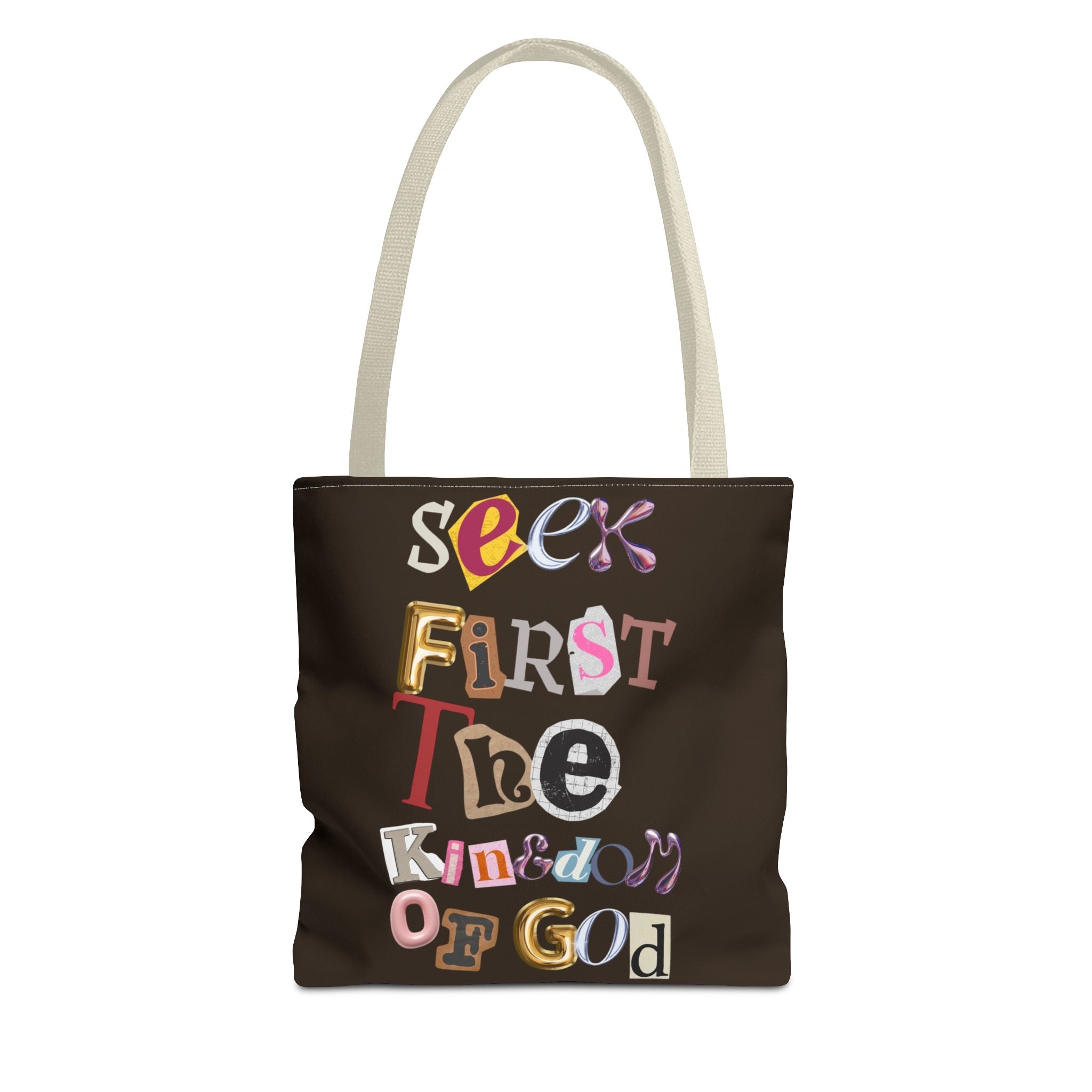 Seek first the kingdom of God - Tote Bag (AOP)