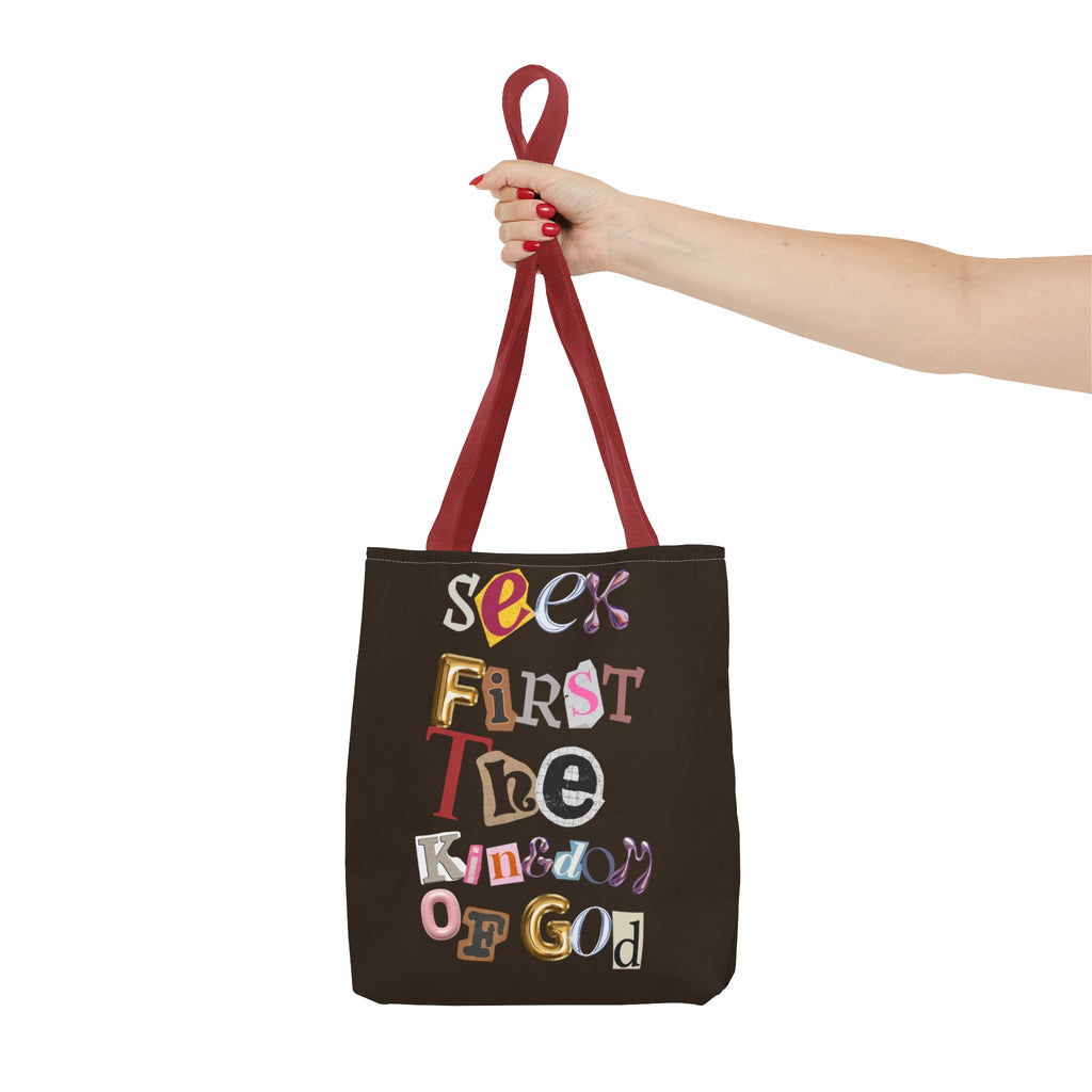 Seek first the kingdom of God - Tote Bag (AOP)