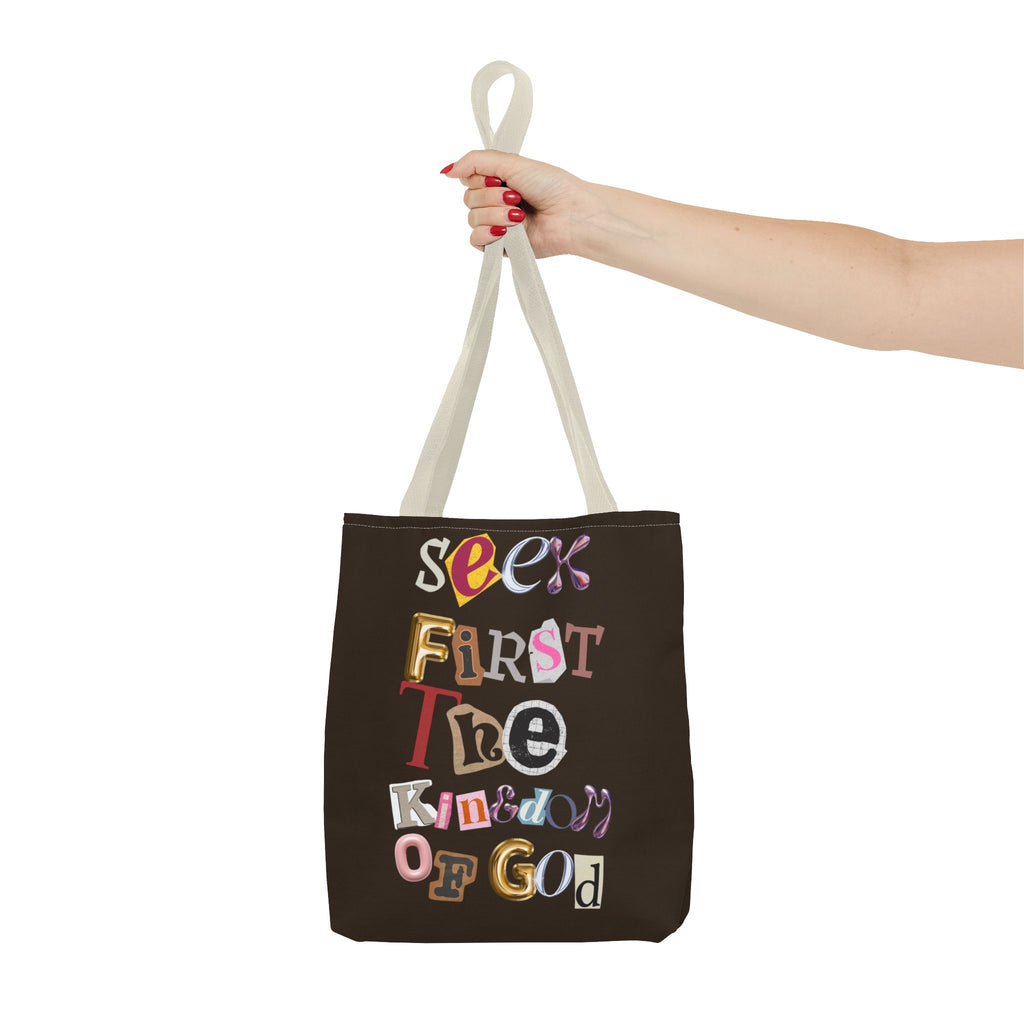Seek first the kingdom of God - Tote Bag (AOP)