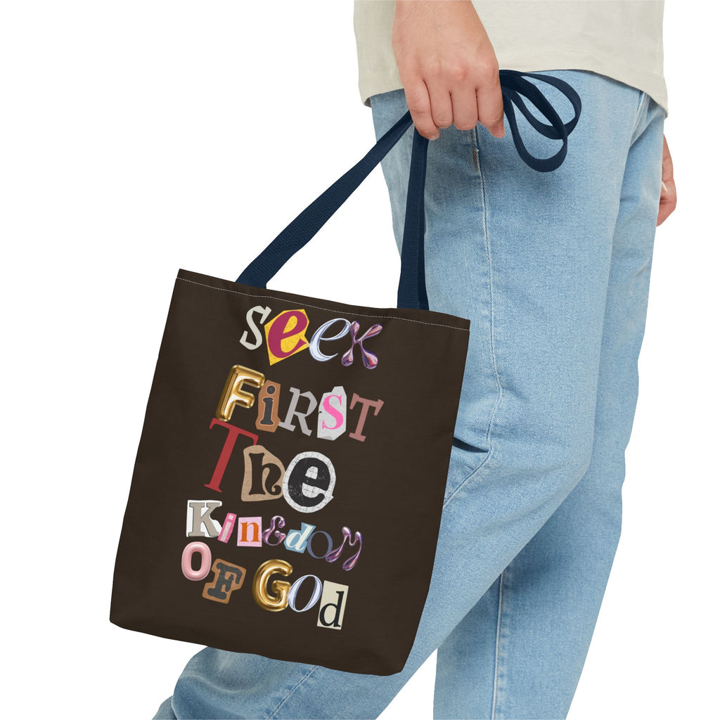 Seek first the kingdom of God - Tote Bag (AOP)