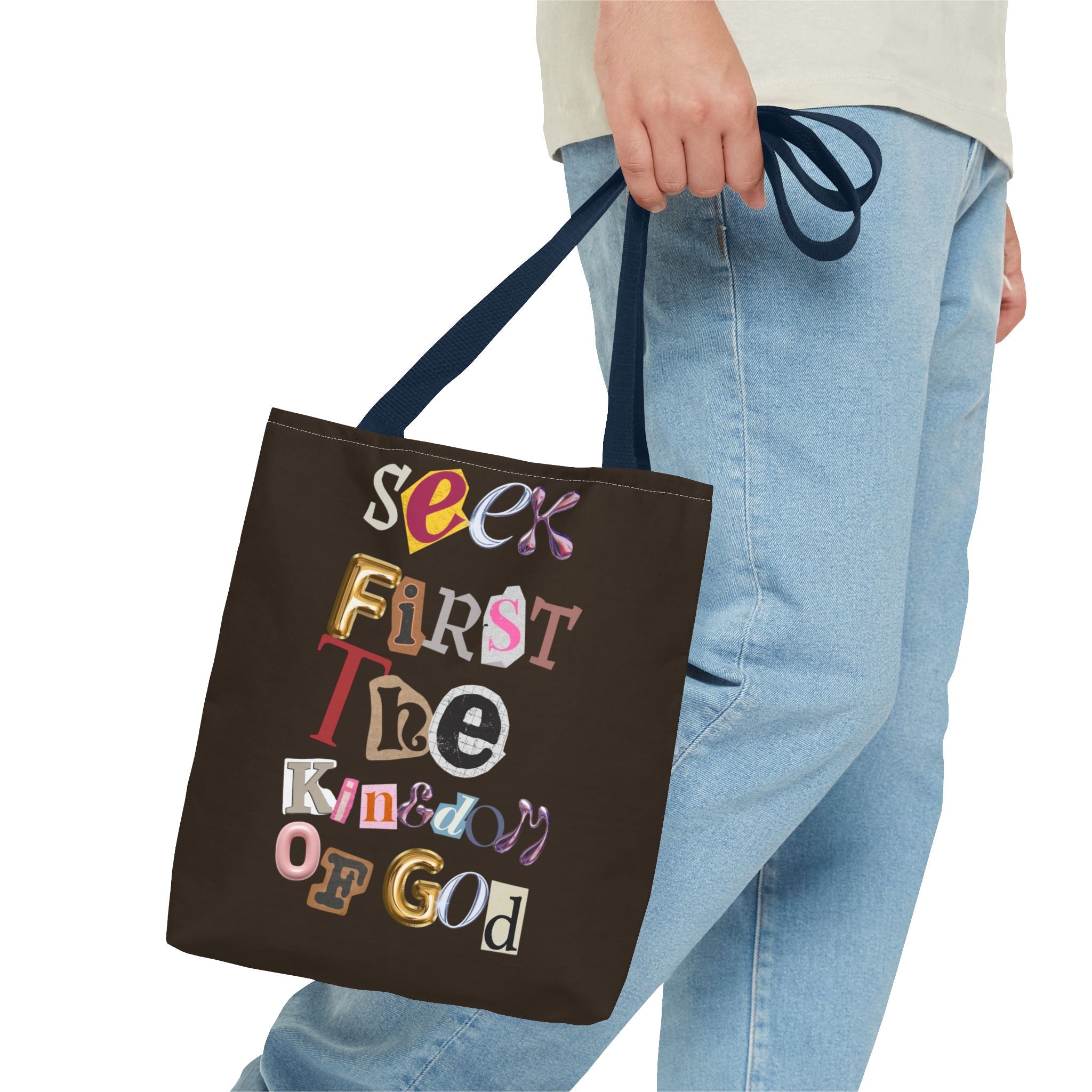 Seek first the kingdom of God - Tote Bag (AOP)