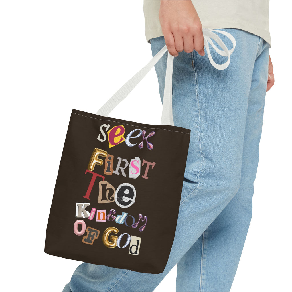Seek first the kingdom of God - Tote Bag (AOP)