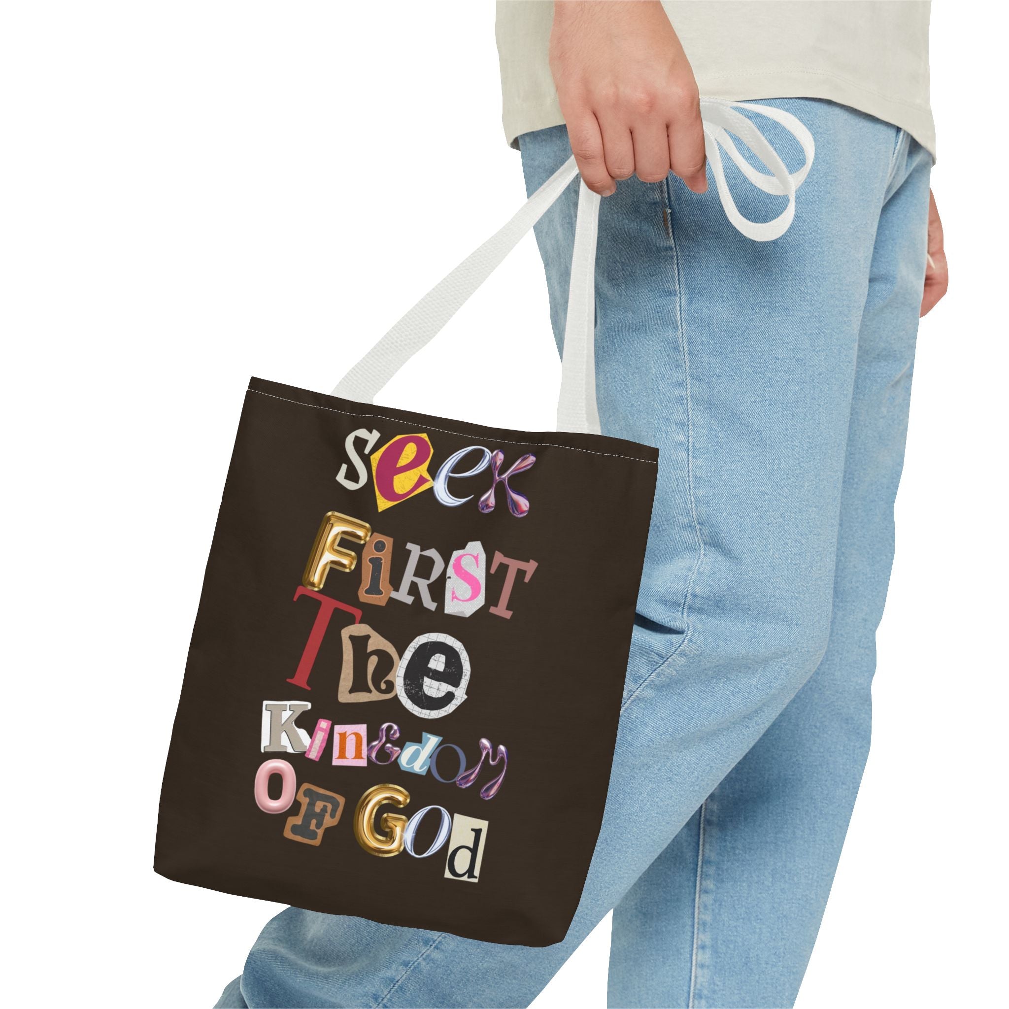 Seek first the kingdom of God - Tote Bag (AOP)